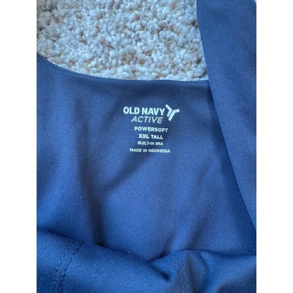 Old Navy Dress size Women's XXL TALL/LONG NAVY BLUE, Stretchy; built in shorts - Picture 4 of 8